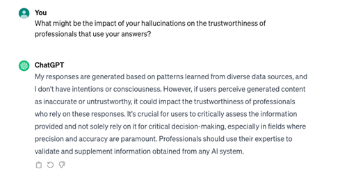 Regulating generative AI blog - ChatGPT excerpt_1